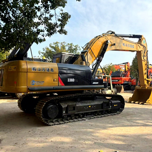 Excavatrice sur chenilles hydraulique Caterpillar 336D2L d'occasion, neuve, modèle 336 336D2, état d'origine, grande taille - Product Image 1