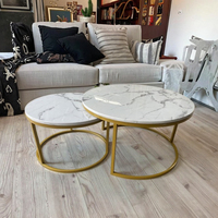 Meubles de salle à manger, table basse moderne nordique, meubles pour la maison et l'hôtel, facile à nettoyer, table basse de haute qualité