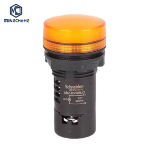 Nouvelle et originale lampe pilote LED XB2BVB5LC série XB2 AC/DC24V jaune - Product Image 1