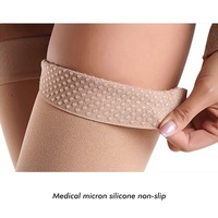 Bas de Contention Médicaux Cuisses Hautes Grande Taille pour Varices