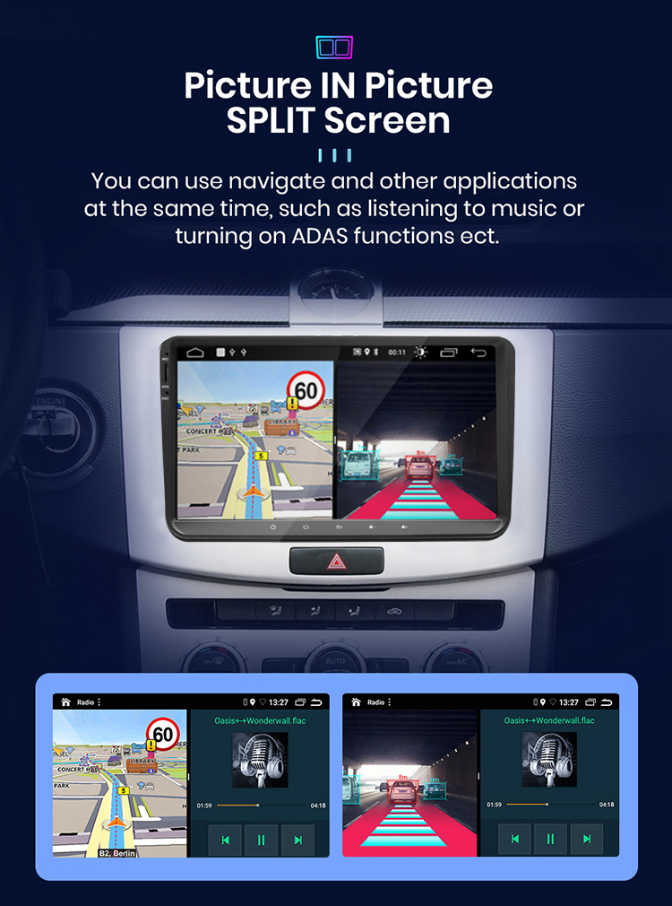 2 Din Android 10 Car radio GPS Navigation For VW Passat B6 amarok volkswagen Skoda Octavia 2 superbJetta T5 golf 5 6 Multimedia