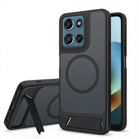 Coque de téléphone 2-en-1 antichute en TPU magnétique compatible Motorola Edge 60, style Ins 50 Pro