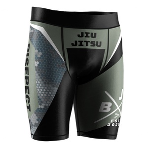 Shorts de compression sportifs sublimés OEM de bonne qualité, shorts de combat MMA personnalisés sublimés pour Nogi Grappling - Product Image 3