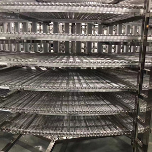 Correa de malla multicapa de acero inoxidable, resistente al calor, torre de enfriamiento en espiral, resistente al desgaste, cinta transportadora de malla espiral densa - Product Image 3