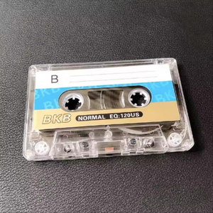Cinta de Audio Transparente en Blanco de 60 Minutos, Tipo Normal, para Grabación DIY, Decoración Vintage para el Hogar, Reproductor de Música Retro, Carcasa de Plástico Duro - Product Image 5