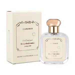 New Women's 50ml Sweet Grapefruit Perfume Spray Fresh Eau De Toilette Freesia Lasting Fragrance