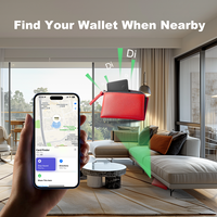 Traceur intelligent IP67 pour porte-clés, sac, portefeuille, cartes, objets, bagages, avec fonction de localisation à distance sans fil, compatible AirTag et Android