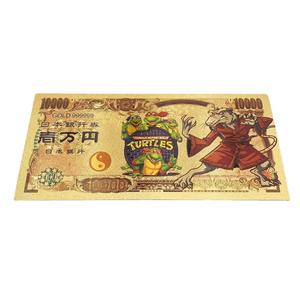 Collection de billets de banque plaqués or 2026 <span class=keywords><strong>Tortues</strong></span> <span class=keywords><strong>Ninja</strong></span> – 5 designs – Ventes flash - Product Image 6