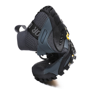 Chaussures de randonnée respirantes en maille tissée pour hommes, idéales pour la pêche en rivière, avec amorti, pour toutes les saisons (été comme hiver) - Product Image 5