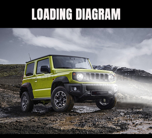 Accessoires de <span class=keywords><strong>voiture</strong></span> Pièces automobiles Modifiées Feux à lentille LED Feux de jour Feux avant Phares pour <span class=keywords><strong>Suzuki</strong></span> <span class=keywords><strong>Jimny</strong></span> 2019+ - Product Image 4