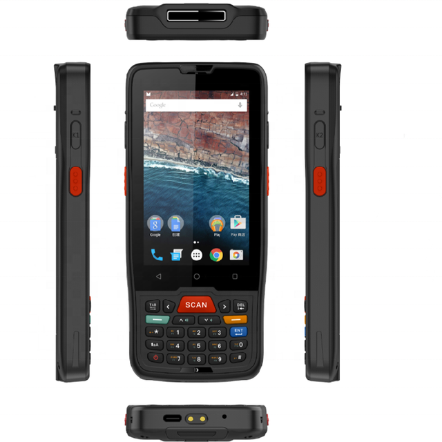 DT0076G Long Range Barcode Scanner 4 Inch Screen Handheld Mobile Computer Data Collector in Stock