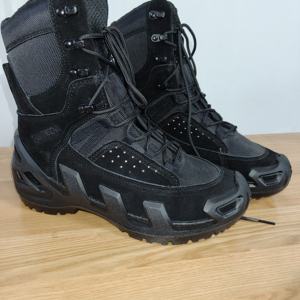 Bottes tactiques respirantes en cuir de vachette suédé vert TSB07, chaussures de randonnée - Product Image 4