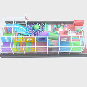 Custom Design Fun Kinder Indoor-Spielgeräte, Softplay-Bereich mit Tunneln, Rutsche und Ball Pool für Entertain ment Center - Product Image 2
