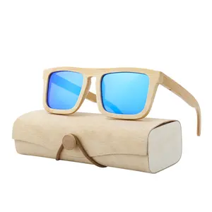 Private Label tac glasses Fashion sunglasses wooden 100 % holzsonnenbrille mit logo sunglasses made with bamboo