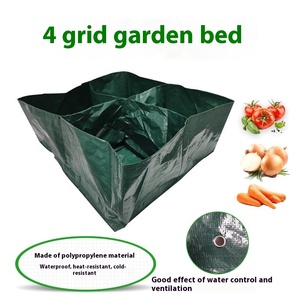 Convenience Planting Divider Bag Grid Garden <b>Bed</b> Combined Convenient Polyester and Fabric Material - Product Image 2