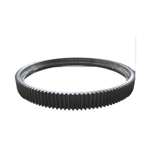 Fundición de acero forjado Spur engranaje de anillo de gran diámetro Engranaje grande engranaje de circunferencia para hornos rotativos - Product Image 1
