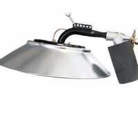 Lampe chauffante infrarouge suspendue pour poussins et volailles, abat-jour pour chauffe-poussins, lampe thermique à économie d'énergie