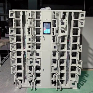 Gabinete de casillero inteligente con lector de tarjetas de Bloqueo Electrónico NFC 160 puertas Base móvil estación de carga de teléfono resistente al óxido impermeable - Product Image 5