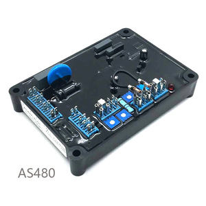 Contrôleur de générateur sans balais AVR AS480 480V 16A à sortie unique, refroidissement par convection naturelle, alimentation industrielle - Product Image 1