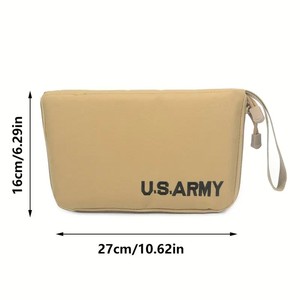 भंडारण और छुपा ले जाने के लिए सुरक्षा के लिए सुविधाजनक काले ऑक्सीफोर्ड कपड़े जिपर सील नरम बंदूक बैग बैग - Product Image 4