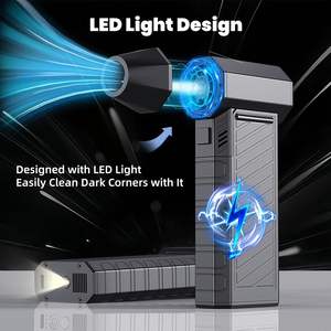 180W <span class=keywords><strong>Turbo</strong></span> Jet Fan Portable Brushless Moteur Souffleur D'air Sans Fil De Poche Électrique Air Duster pour Voiture Usage Domestique Nettoyeurs <span class=keywords><strong>Produit</strong></span> - Product Image 2