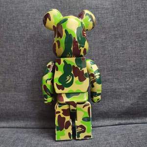 Ours brique 400% jouets à collectionner Sculpture Camouflage requin ours brique pour la maison résine jouet Figure Statues figurines d'<span class=keywords><strong>action</strong></span> - Product Image 2