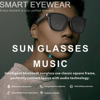 Lunettes intelligentes Bluetooth sans fil Lunettes vidéo Bluetooth Vr 3D