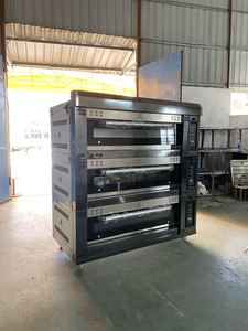 Commercial Gas 3 Deck 6 Trays 9 Trays Industrial <strong>Bread</strong> <strong>Oven</strong> for Bakery - Product Image 5