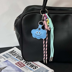 Venta al por mayor, colgante de bolso para niñas, colgante de bolso de cuerda trenzada colorida, llavero de coche creativo, <span class=keywords><strong>todo</strong></span> - Product Image 5