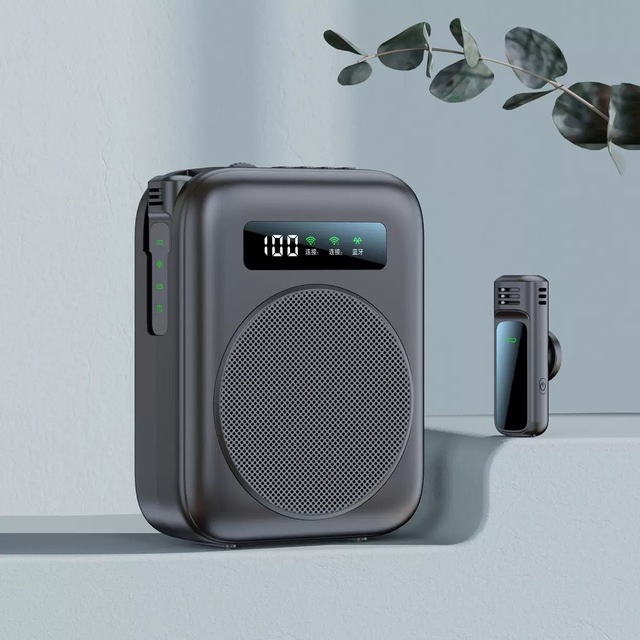 2026 Newest M10 Wireless Voice Amplifier with UHF Lavalier Microphone Portable Speaker System