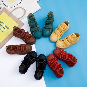 <span class=keywords><strong>Scarpe</strong></span> in <span class=keywords><strong>tela</strong></span> per bambini all'ingrosso, versione coreana primavera autunno, personalizzate con abbinamenti di colore, <span class=keywords><strong>scarpe</strong></span> alte da ragazzo e da ragazza - Product Image 2