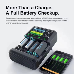 Chargeur de batterie SKYRC MC5000 pour Li-ion HV LiFe NiMH NiCd <span class=keywords><strong>Eneloop</strong></span> NiZn RAM LTO Na-ion - Product Image 6