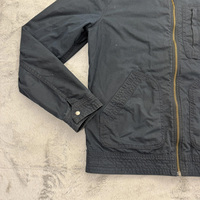 Vintage Herrenjacke Marineblau Militär-Twill Baumwolle USA Gewachst