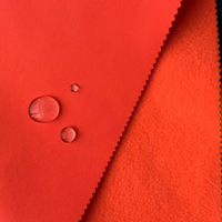 Tissu EN20471 EN343 300D, tissu polyester haute visibilité, tissu haute visibilité avec revêtement PU pour vêtements de travail, gilet, uniforme