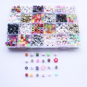 Regalos con Cuentas de Letras de Acrílico, Plástico Lucite, Mezcla de Colores, Perler DIY, Rompecabezas Creativos, Juguetes Educativos para Bebés y Niños, 1200 Piezas - Product Image 6
