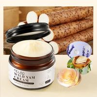 Crème de Yam Sauvage à Marque Privée pour la Santé de la Prostate, l'Équilibre Hormonal et la Vitalité Crème de Yam Sauvage Crème pour la Prostate