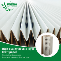 Filtre plissé de ventilation de type V G4 à efficacité de 85%-98% en gros d'usine, nouveau filtre pliant accordéon de type sec pour la capture de peinture