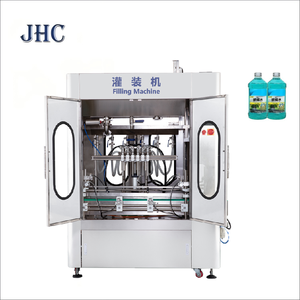 Máquina Automática de Llenado de Agua para Vidrios, Alta Precisión, para Limpiador de Vidrios de Automóviles, Detergente Líquido, Apta para Botellas de Plástico - Product Image 1