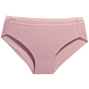 Braguitas de Bikini Sexys sin Costuras para Mujer, Ropa Interior de Nailon y Algodón, ODM, Talla Grande XL/XXL, Talle Bajo, Encaje, para Uso Diario, con Logotipo Tejido - Product Image 2