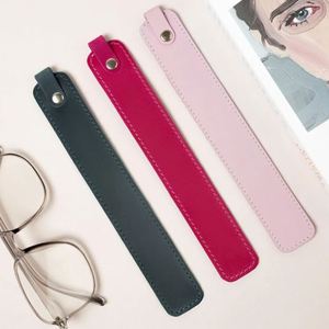 Handmade PU Leather <b>Bookmarks</b> Vintage Page Marker Lightweight Reading <b>Gift</b> for Book Lover Readers - Product Image 3