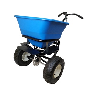 90LB Đi Bộ Phía Sau Spreader Với Kim Loại Bánh Răng Đối Với Phân Bón Hạt Giống Cỏ Muối - Product Image 1