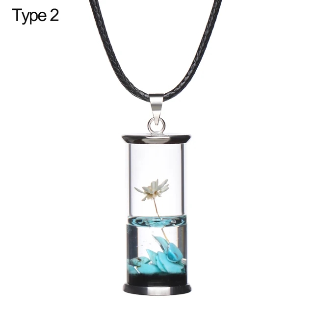 アクセサリー Llife QUILLE BOTTLE NECKLACE Llife QUILLE BOTTLE NECKLACE Crystal Vial Necklace - Wishing