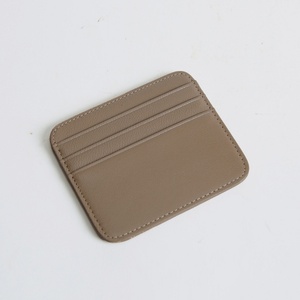 Premium Full-grain Leather Business Card Holder and Genuine Leather Credit Cardholder Wallet - Product Image 3