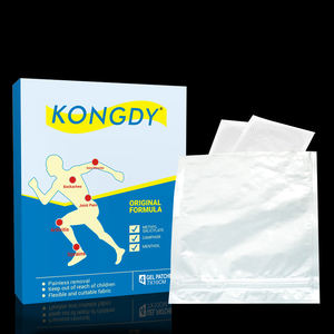 カスタマイズ可能な無料サンプル 遠赤外線ミント痛緩和パッチ CE認証済み 腰痛緩和用 - Product Image 6