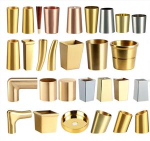 Capuchons métalliques pour pieds <span class=keywords><strong>de</strong></span> meubles, pieds <span class=keywords><strong>de</strong></span> canapé, pieds <span class=keywords><strong>de</strong></span> <span class=keywords><strong>chaise</strong></span> bon marché, couvre-pieds coniques - Product Image 2