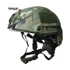 Casco DE SEGURIDAD táctico personalizado casco táctico ligero PE UHMWPE camuflaje casco rápido casco táctico Bump