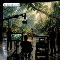 Écran d'affichage vidéo LED virtuel CANBEST 7680Hz pour studio de diffusion télévisuelle, tournage commercial et production cinématographique créative