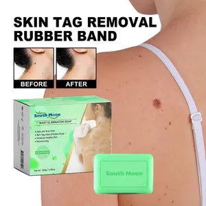 Élimination des verrues à la mélanine enlevant les granules de viande savon sûr 125g savon contre l'acné nettoyage du corps savon d'élimination des verrues nettoyage du corps doux - Product Image 6
