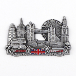 Conception personnalisée en alliage <span class=keywords><strong>de</strong></span> zinc Grèce aimant souvenir touristique réfrigérateur aimant souvenir <span class=keywords><strong>de</strong></span> réfrigérateur - Product Image 4