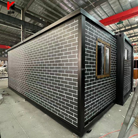 Casa Contenedor Expandible de Doble Ala YIKUN HOUSE Moderna de 20/40 pies, 2-6 Dormitorios, Oficina/Hotel Modular de Acero Desmontable Tipo Sándwich